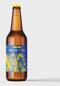 Bouteille Gamma Triple, bière artisanale Hop-Lab
