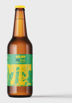 Bouteille Pi Ipa, bière artisanale Hop-Lab